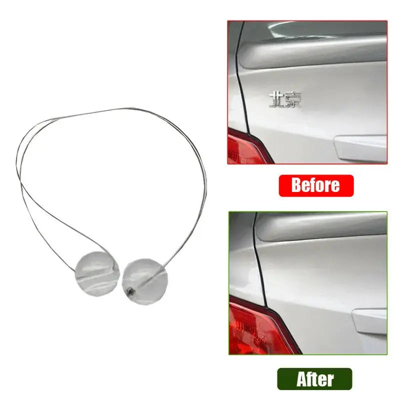 Car Emblem Removal Tool | No Scratch Cord | Glass Ball Lock | 1 Pack