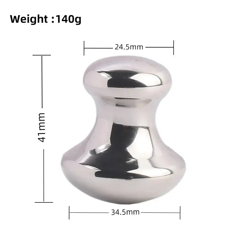Mushroom Massager | 304 Stainless Steel | Face Back Massage Tool