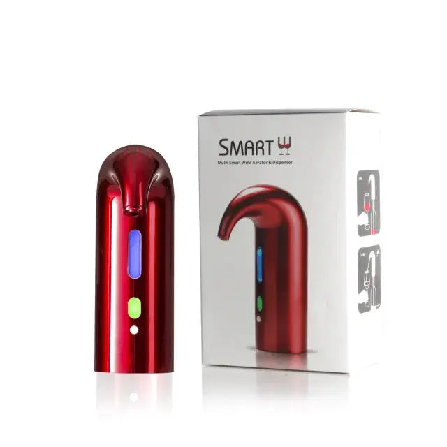 Electric Wine Decanters Smart Wine Pourer USB Charging Auto Drinks Dispenser Quick Automatic Red Wine Aerator Supplies Bar Tools from PriceLows™