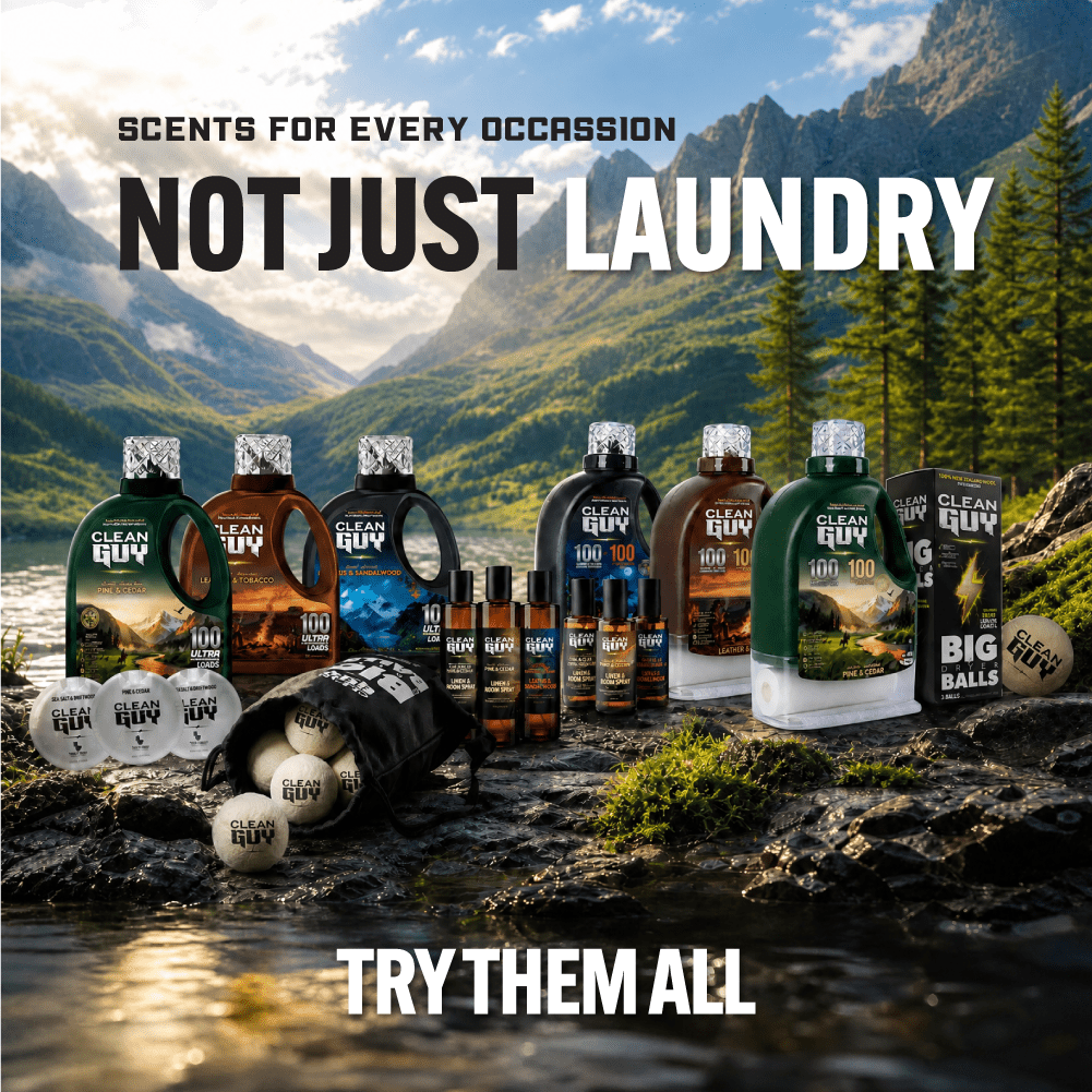 Heavy Duty Premium Laundry Detergent (100 Loads) - LEATHER & TOBACCO