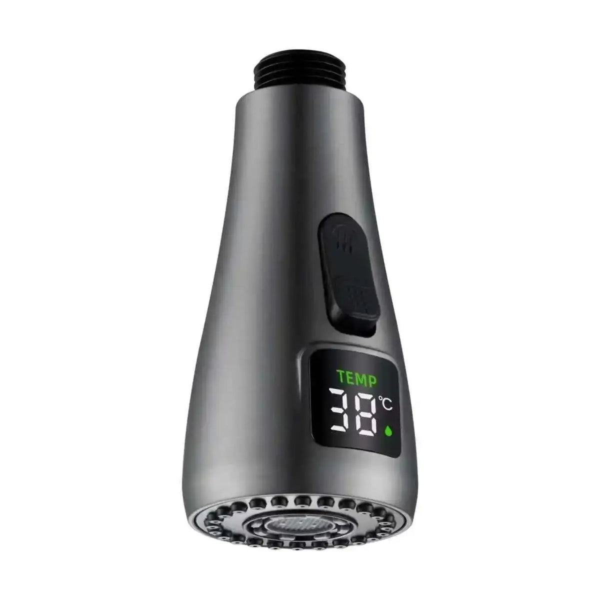 SANIVITAL LED Temperature Display Kitchen Faucet Head 3 Water Modes 360° Rotatable Replacement Spray Aerator from PriceLows™
