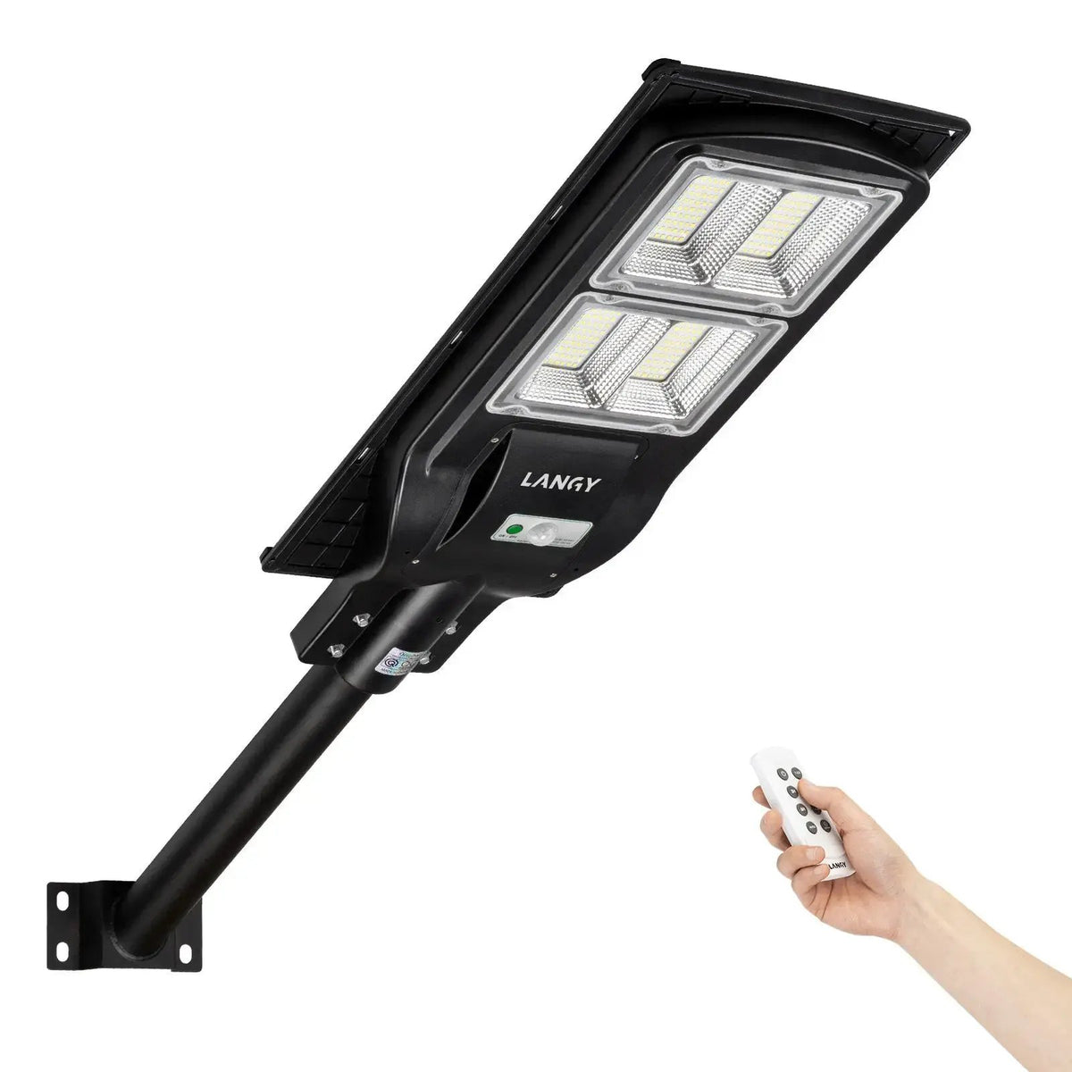 Solar Street Light | 120W LED | IP65 Rated | Warm White Variant