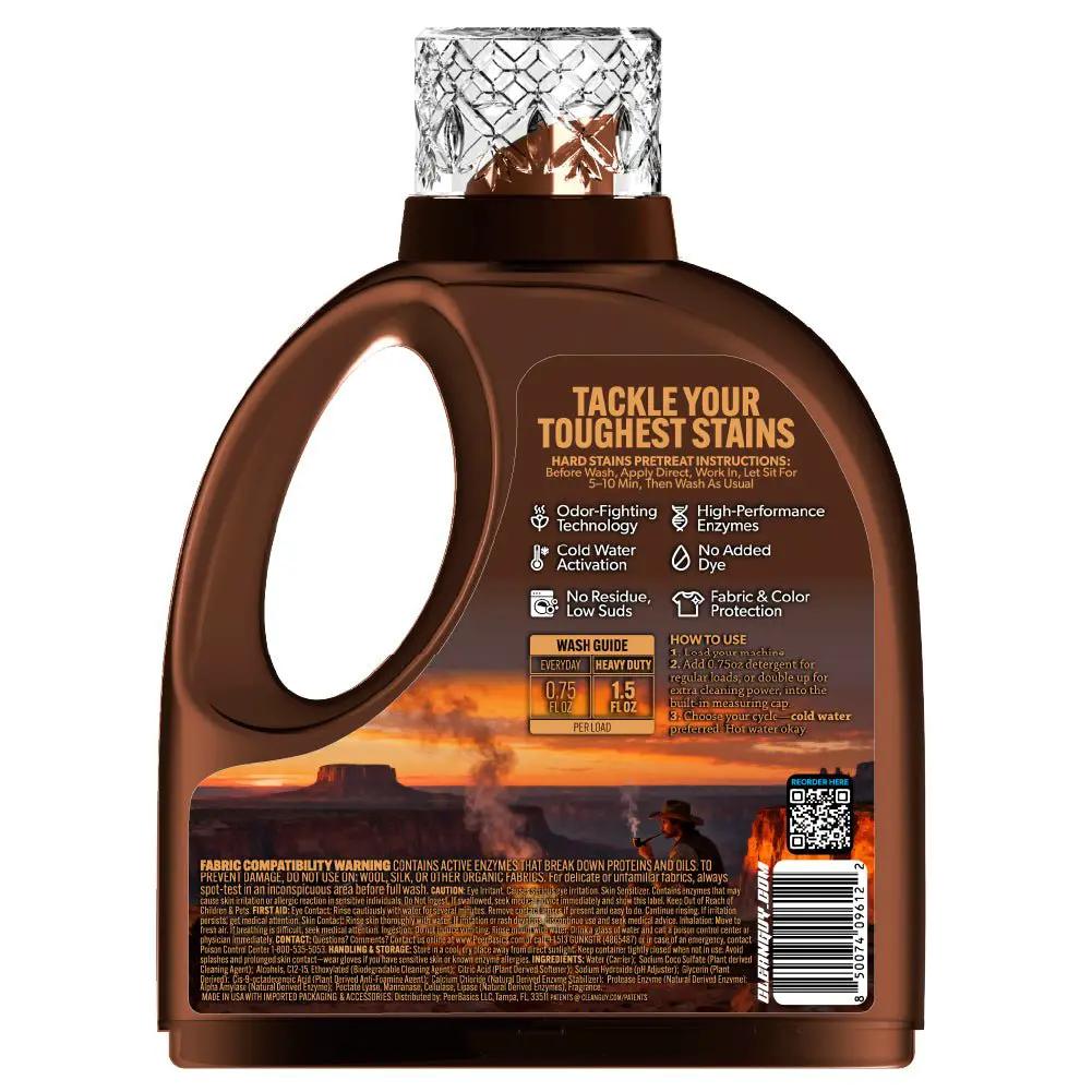 Heavy Duty Premium Laundry Detergent (100 Loads) - LEATHER & TOBACCO