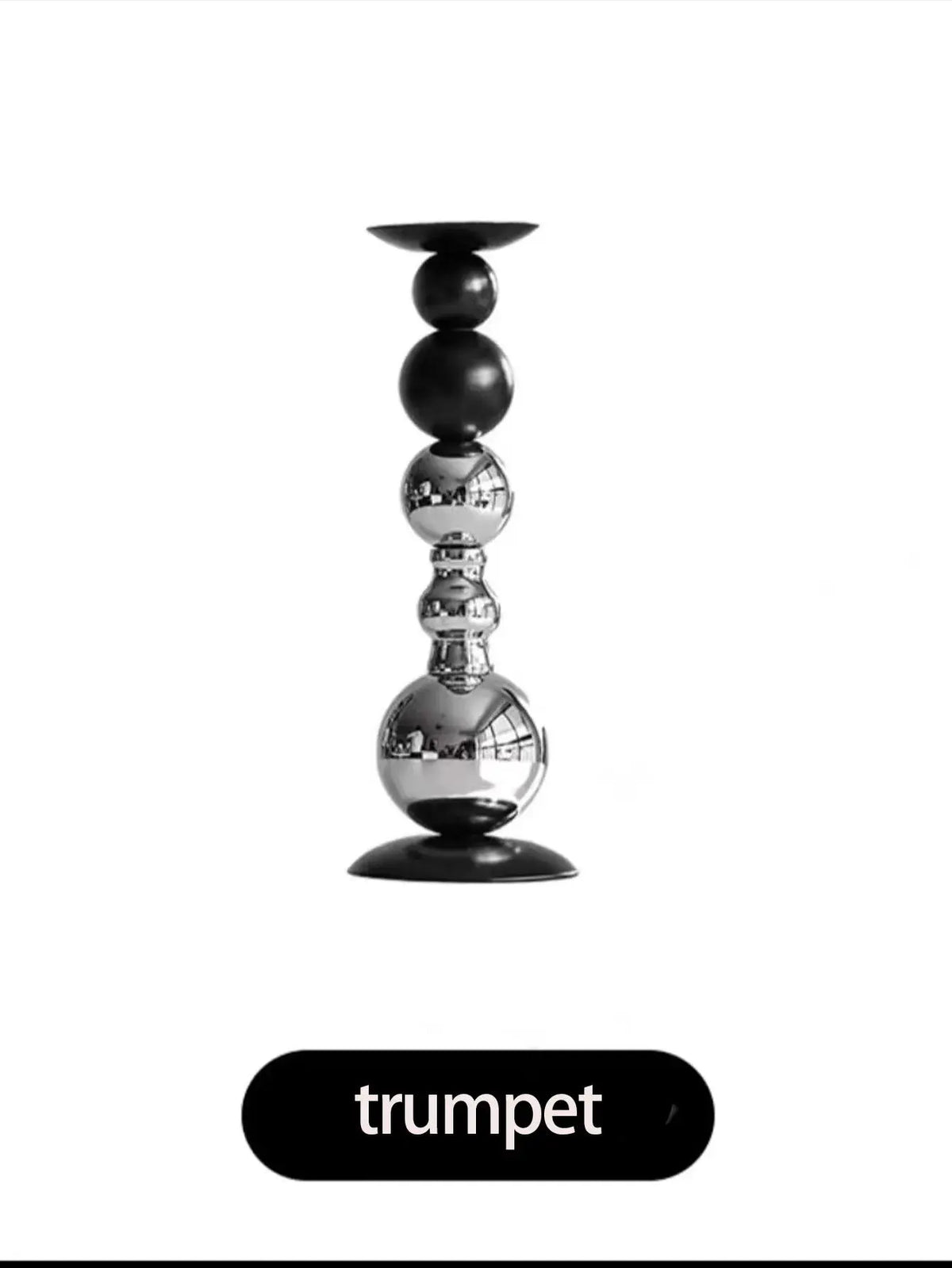Metal Candle Holder | Stainless Steel | PriceLows™