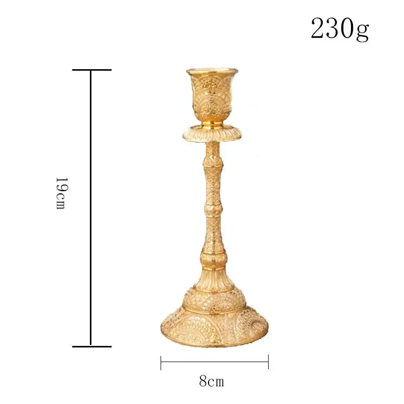 Metal Candlestick Holders | 2 Piece Set | PriceLows™
