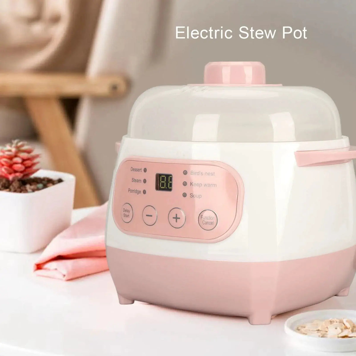 Mini Rice Cooker | 1L Capacity | PriceLows™