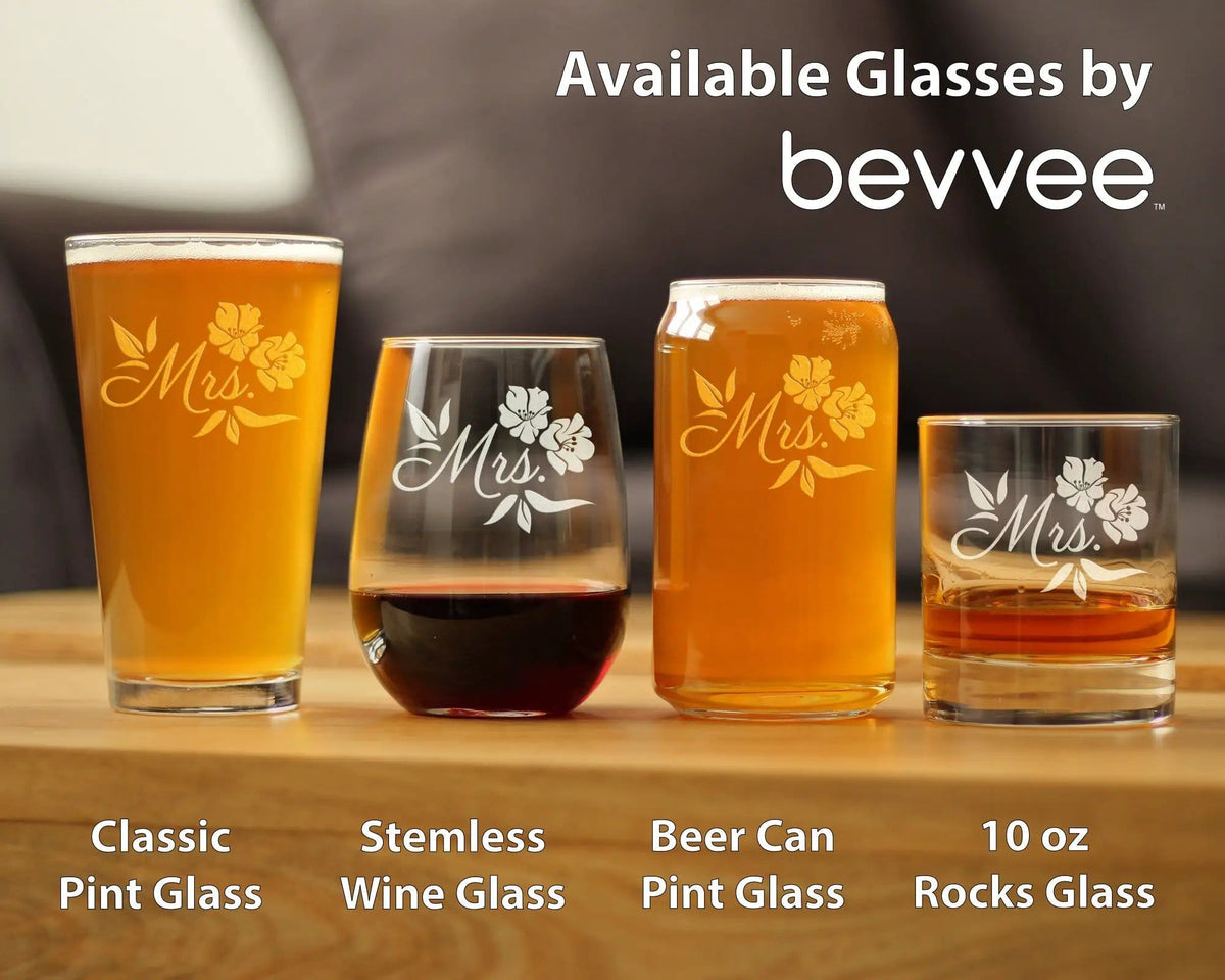 Etched Rocks Glass | 10 oz Whiskey Glass | Dishwasher Safe | Mrs. Old Fashioned