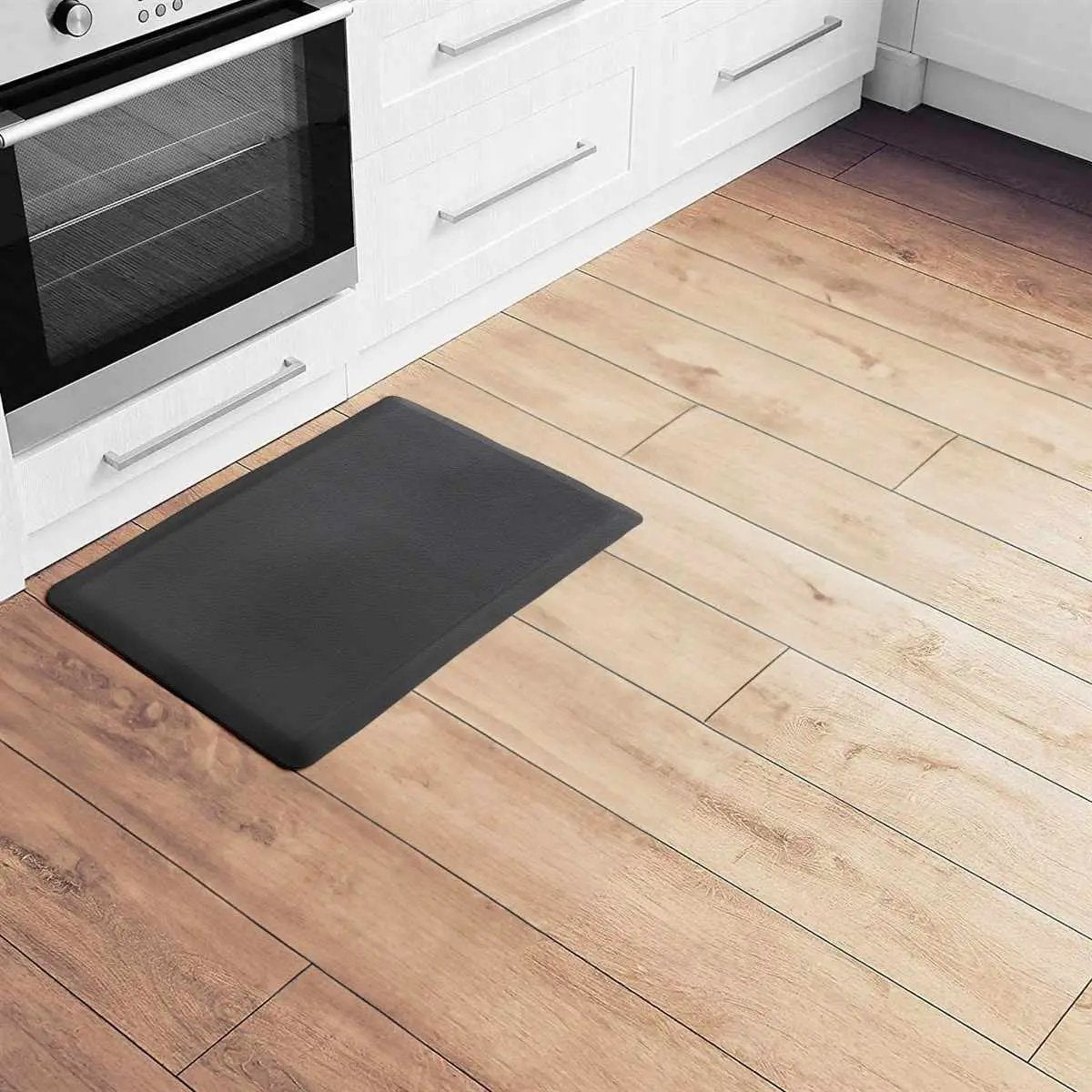 Anti-Fatigue Kitchen Mat, Black from PriceLows™