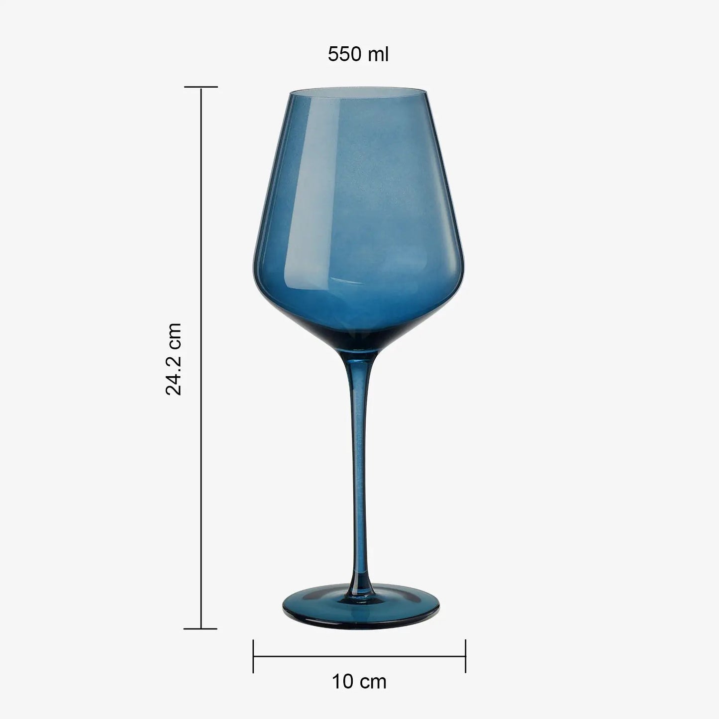 Tonal Stemmed Wine Glassware, Set of 6 from PriceLows™