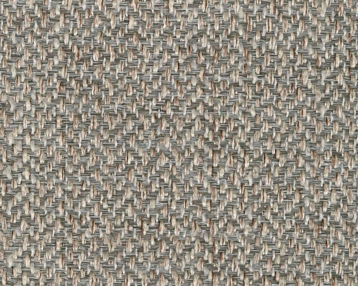 Rectangular Upholstered Ottoman Light Brown Bun Legs from PriceLows™