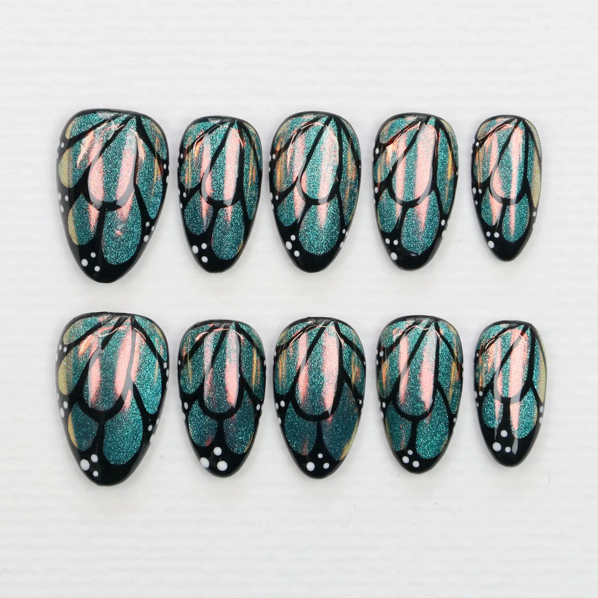Press On Nails | Handmade Acrylic Florals | PriceLows™