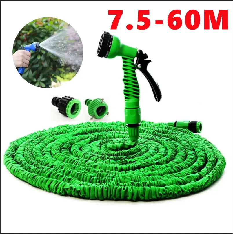 25FT-200FT Expandable Magic Hose Lightweight Design Durable Materials 7 Water Spraying Functions Gun Home Garden Watering Tools from PriceLows™