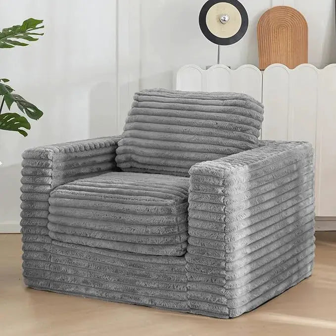 Armchair | Velvet Upholstery | Sponge Filling | Single Seater from PriceLows™