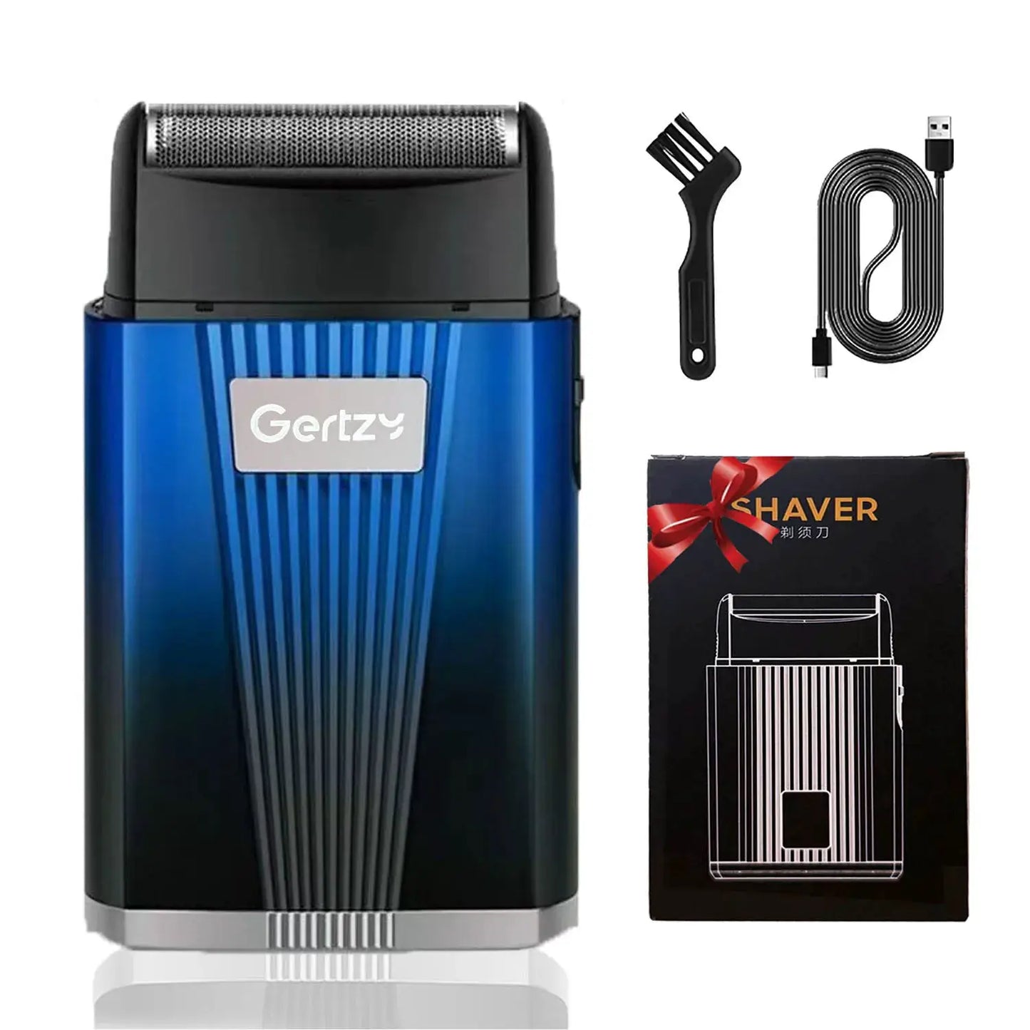 Electric Foil Shaver | Cordless Rechargeable | LED Display | Steel Blades