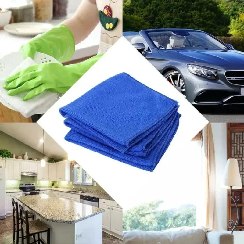 1-20Pcs Microfiber Towels Car Wash Drying Cloth Towel Household Cleaning Cloths Auto Detailing Polishing Cloth Home Clean Tools from PriceLows™