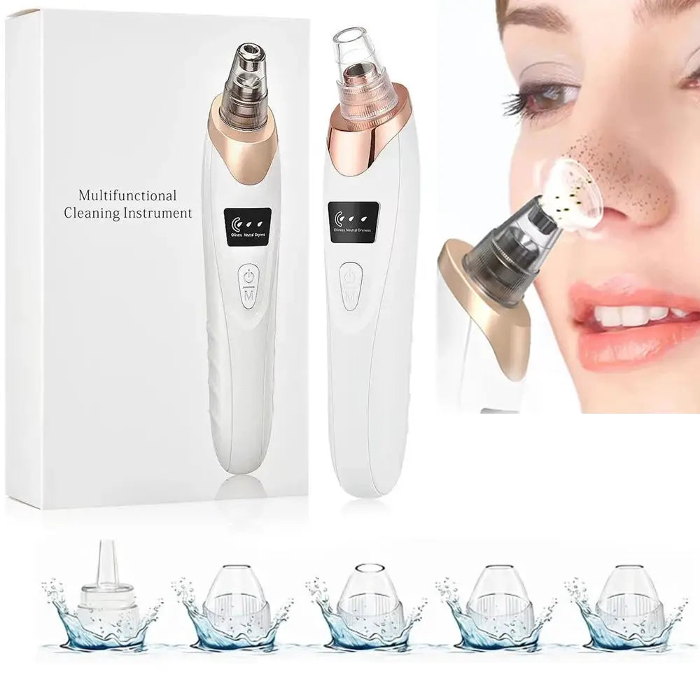Electric Blackhead Remover Vacuum Acne Cleaner Black Dots Removal Facial Deep Cleansing Pore Cleaner Machine Skin Care Tools from PriceLows™