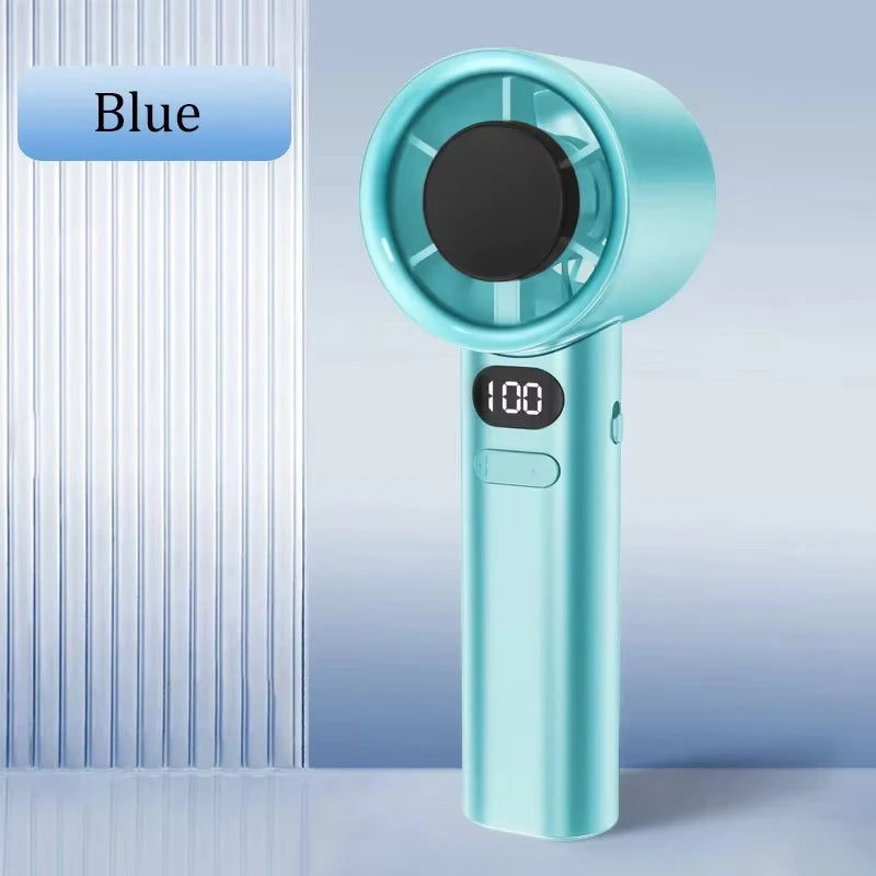 Xiaomi Mini Handheld Fan | 120 Speed | Bladeless Portable | Ice Mode