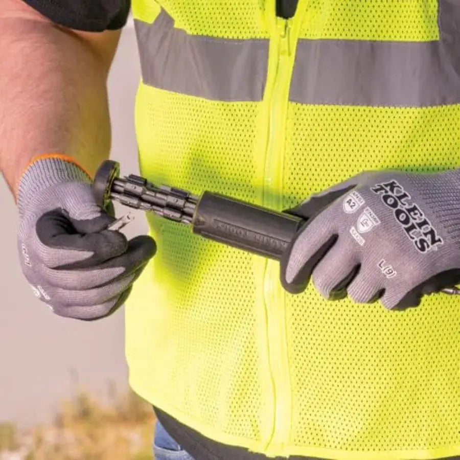 60584 Work Gloves, Knit Dipped Cut Resistant ANSI A2 Nitrile Coated Gloves, HPPE Fabric, Touchscreen Capable,,2-Pair from PriceLows™