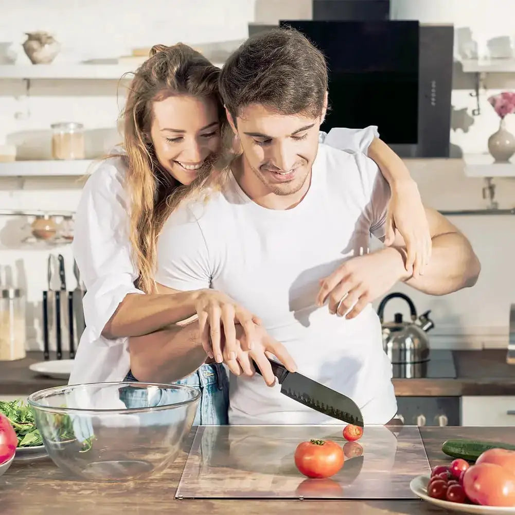 Acrylic Cutting Board | Transparent Anti Slip | Countertop Protector