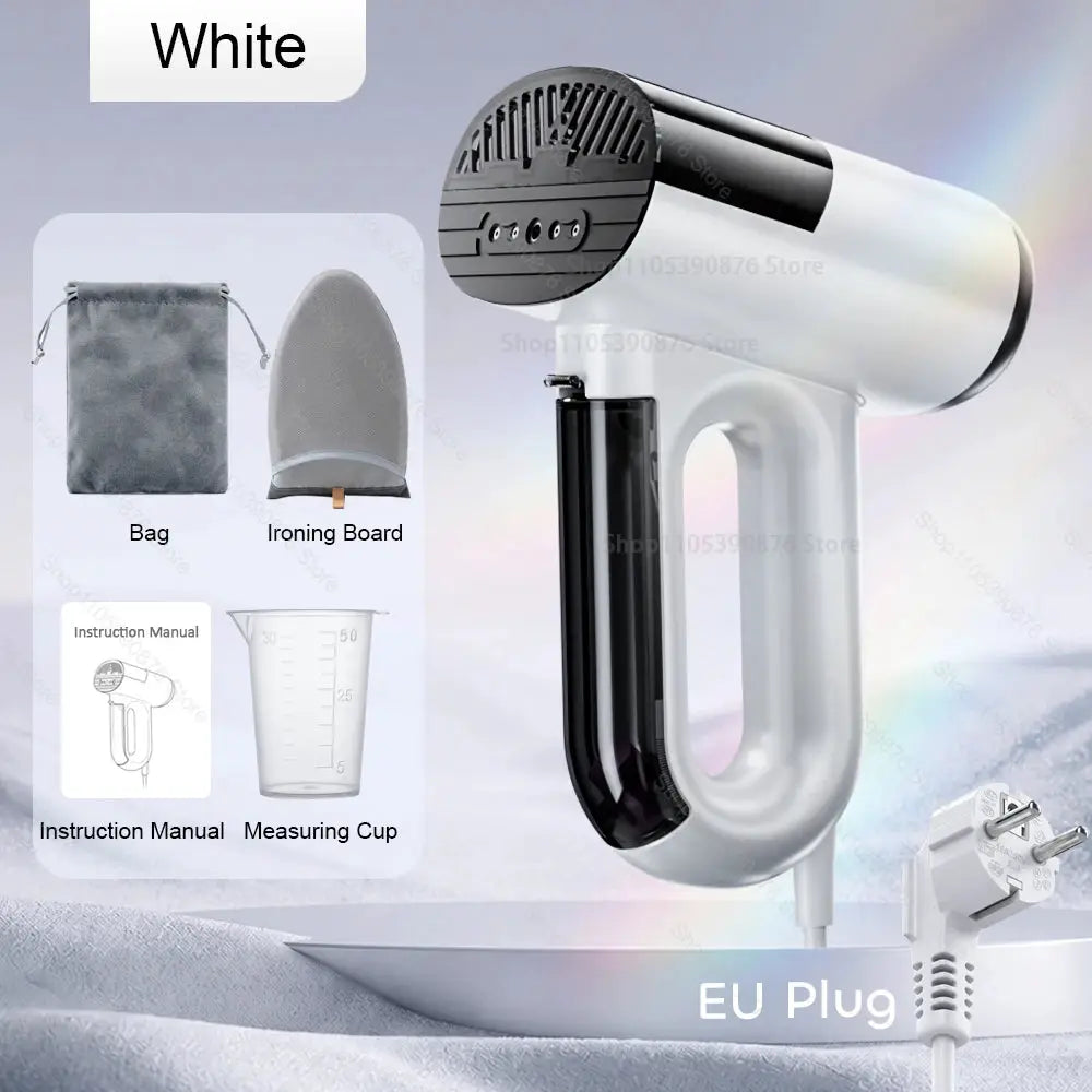 Handheld Garment Steamer | Fast Heating | Powerful Suction | Portable