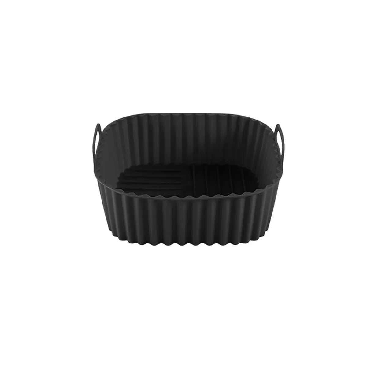 Air Fryer Basket | Silicone Square | High Temperature Resistant | Red, Blue