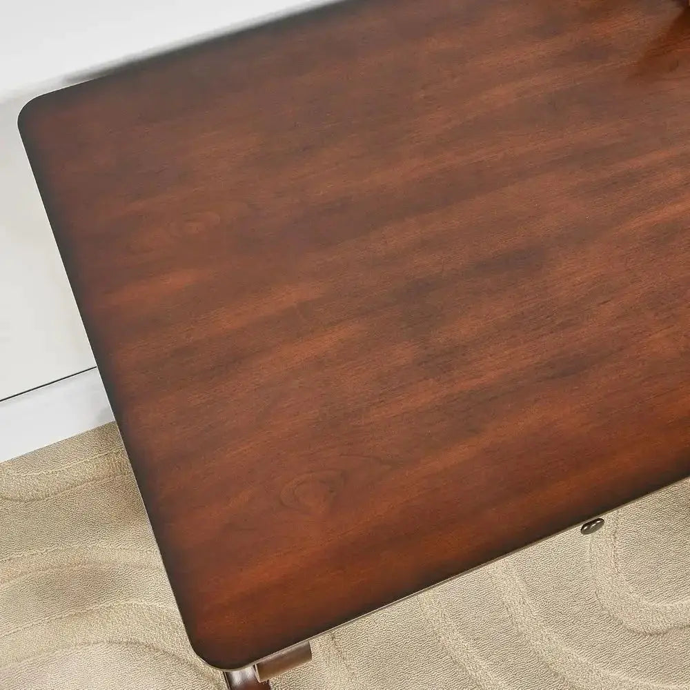 Large Curved Leg Laptop Desk with Storage Drawers, 47.2 Workstation for Home Office or Study, Easy Assembly Vanity Table SSZD003 from PriceLows™