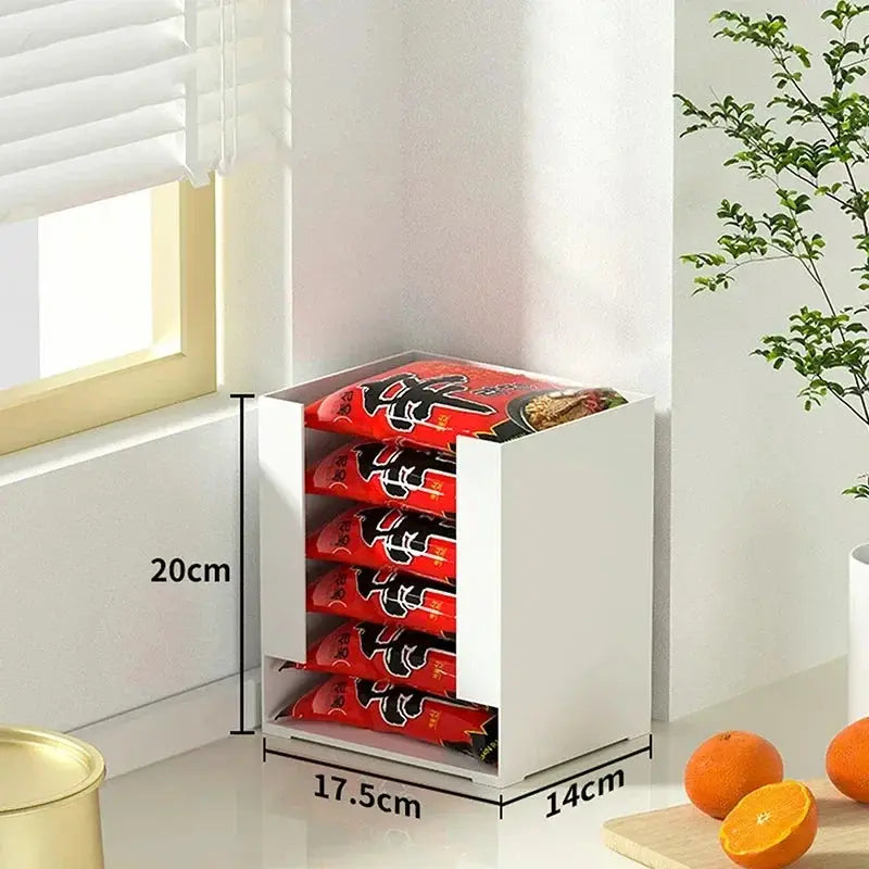 Instant Noodle Storage Box | Front Pull Out Design | Stackable | One Size