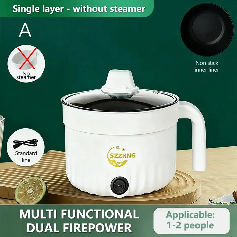 Rice Cooker | 1.8L Capacity | With Steamer | Mini Size