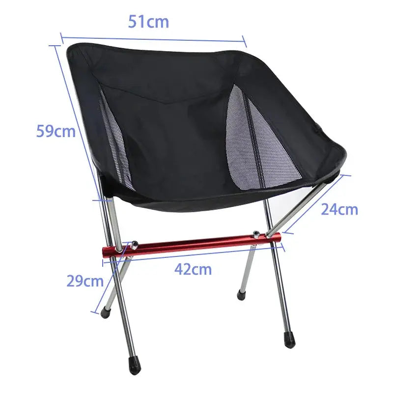 Camping Chair | Ultralight Folding | Oxford Fabric | 105 cm from PriceLows™