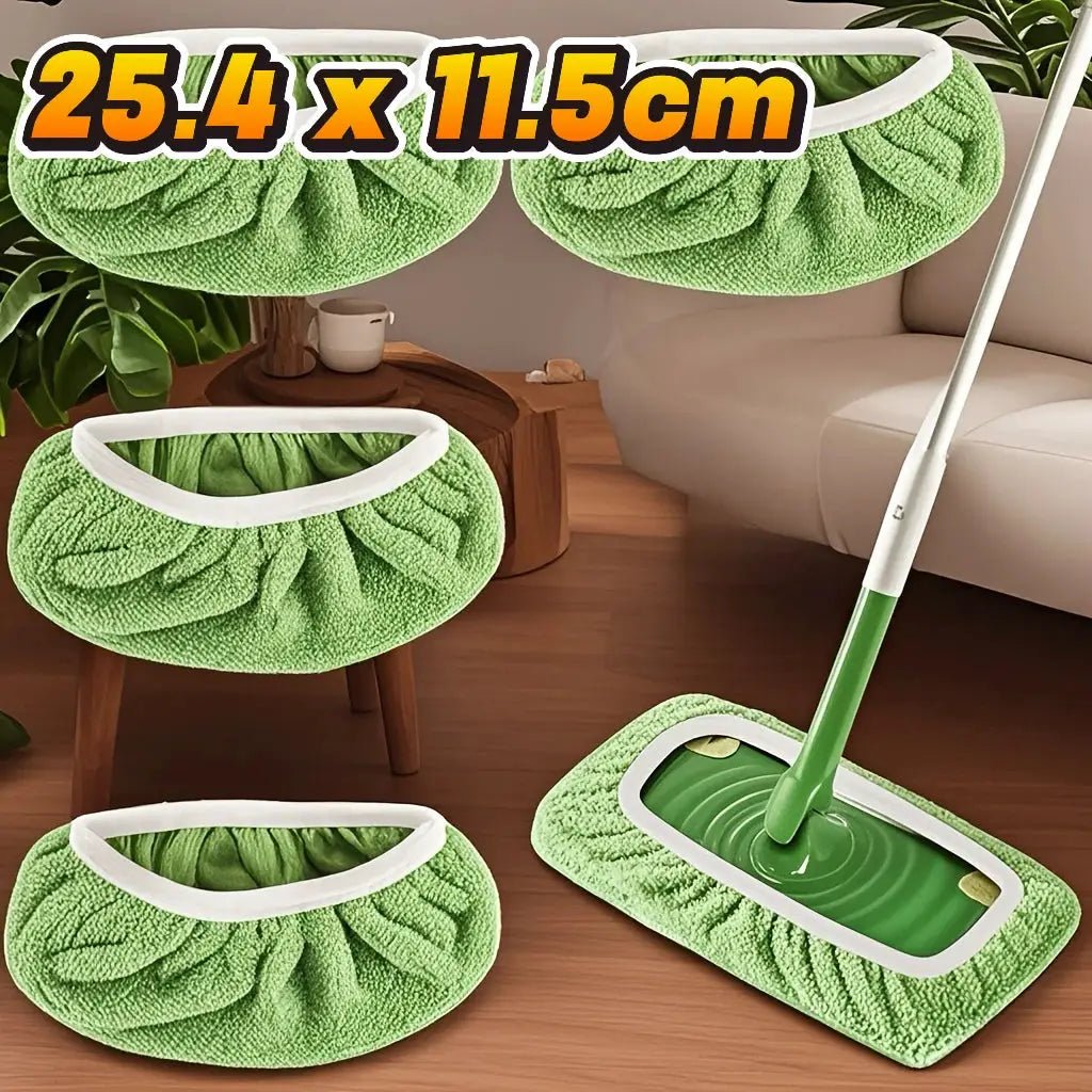 Reusable Ultra-fine Fiber Mop Pads, Excellent Water Absorption, Strong Adhesion Replacement Cleaning Pads Compatible with Most S from PriceLows™