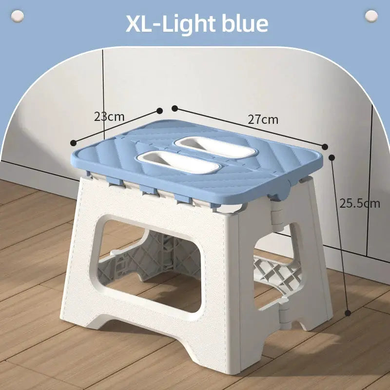 Plastic Folding Chair | Thickened | Portable Outdoor Chair | 27x23x25.5 cm from PriceLows™