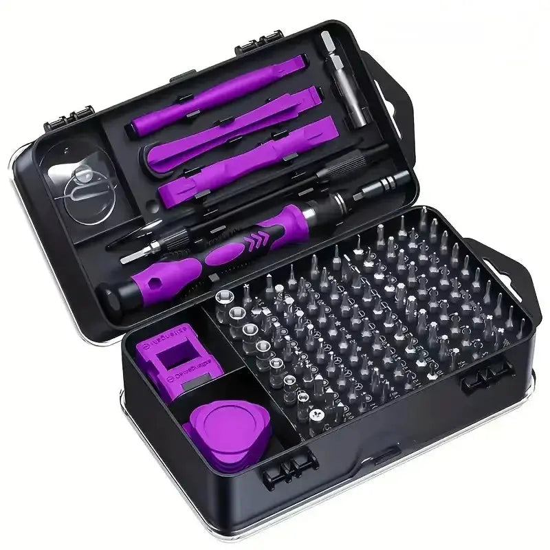 115-in Tool Set Precision Screwdriver Set Mini Repair Tool Kit with Torx Triwing Bits, Repair for Computer, Macbook, Laptop from PriceLows™