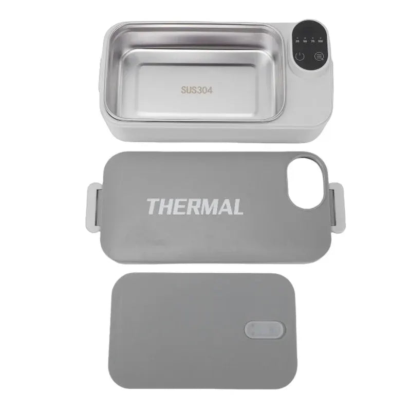Electric Heated Lunch Box 304 Stainless Steel Portable Food Warmer Digital Display For Office Car Travel from PriceLows™