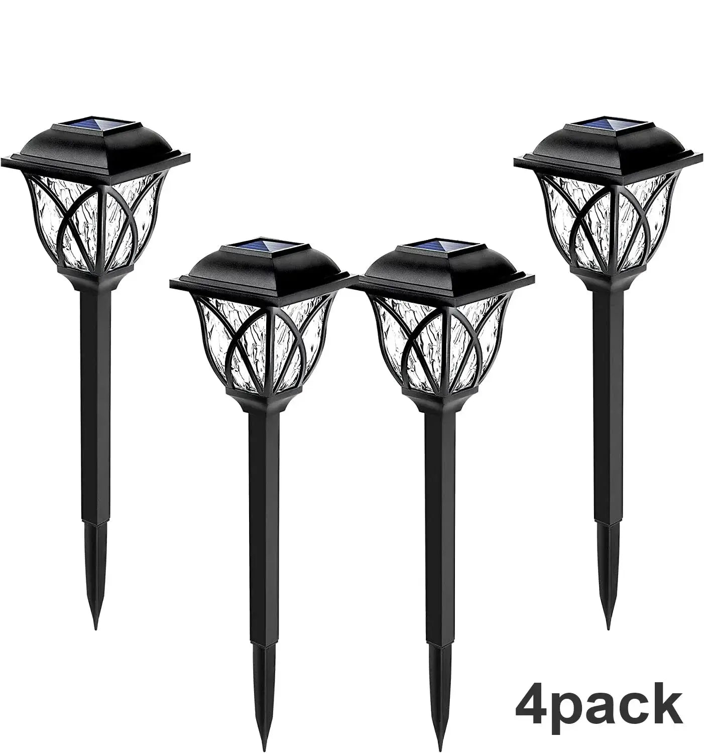1-10Pack Solar Yard Lights Bright Lawn Lights Outdoor Waterproof Led Solar Pathway Lights Landscape Path Lights from PriceLows™