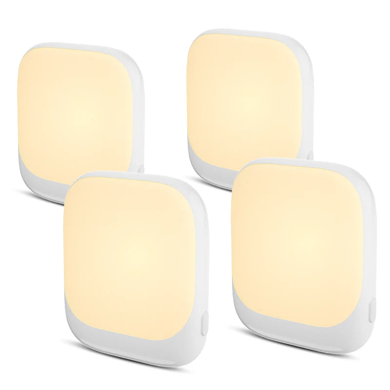 LED Night Light | 3 Brightness Levels | Dusk To Dawn Motion Sensor | Plug In