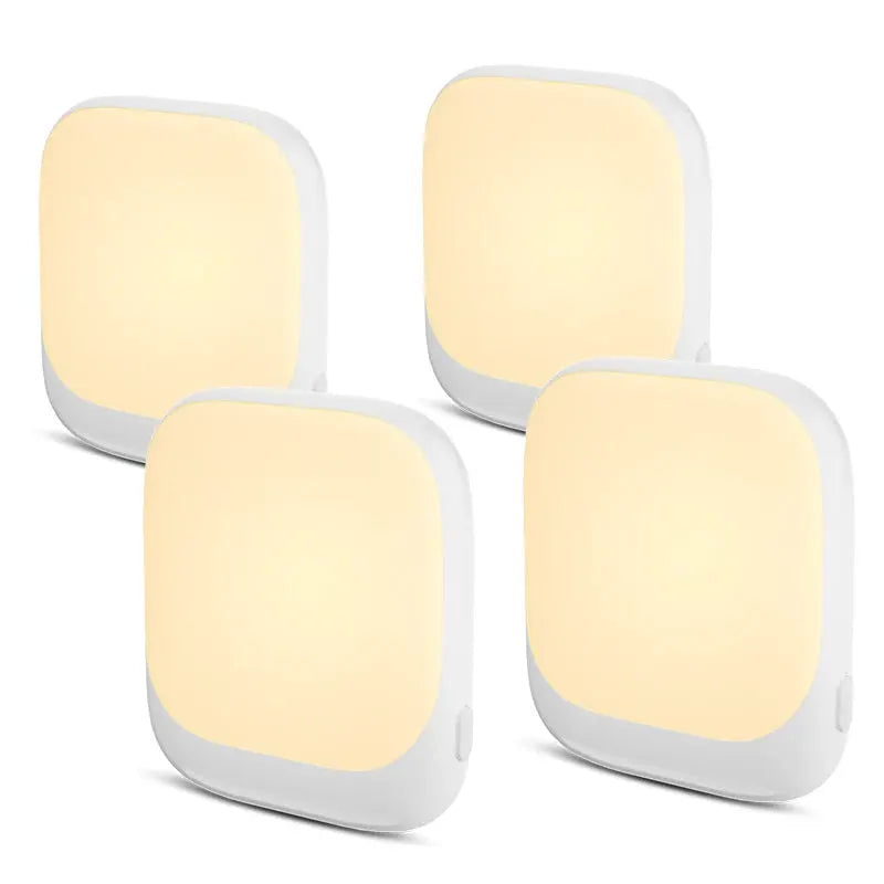 LED Nightlight 3 Brightness Adjustable With Dusk To Dawn Motion Sensor Dimmable Plug In Night Light For Bedroom Bathroom Kitchen from PriceLows™