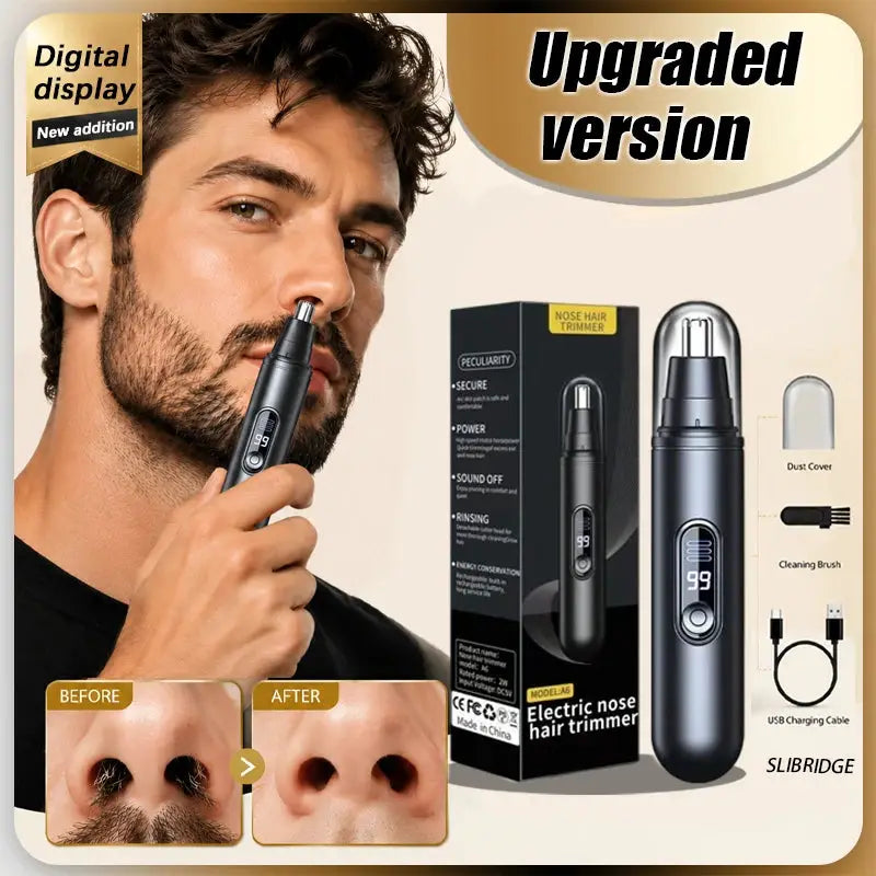 Upgrade 2.0, Rechargeable electric nose hair trimmer Nose hair razor Ear hair trimmer Spot hair trimmer Spot shaving from PriceLows™