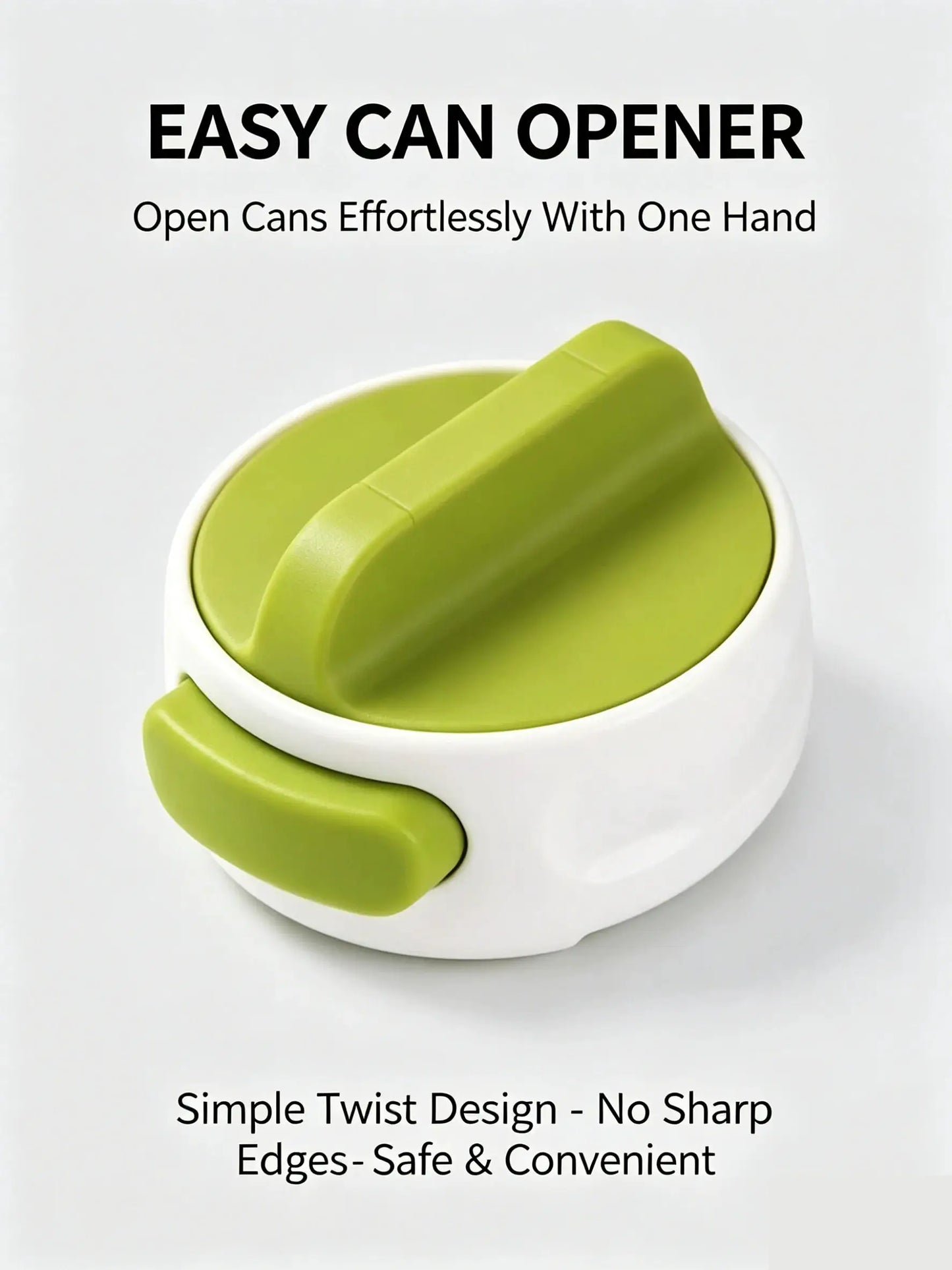 Can Opener | Portable Stainless Steel | Gear Safe Smooth Edge | One Size