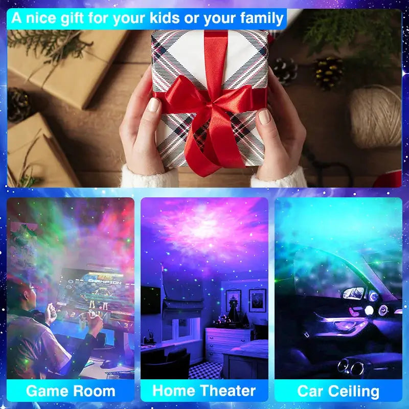 Astronaut Projector Galaxy Starry Night Lights for Bedroom LED Nebula Lamp Decoration Child Adult Holiday Gift from PriceLows™