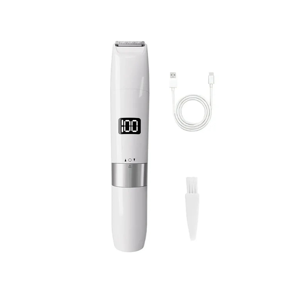 Electric Epilator | Painless Wet Or Dry | Stainless Steel Blade | Digital Display
