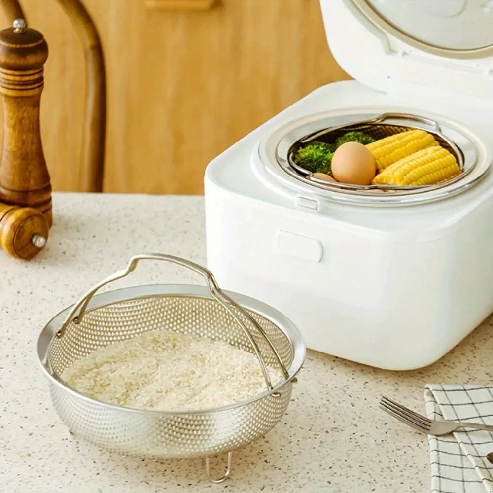 Stainless Steel Steamer Basket | 304 | Instant Pot Compatible | Rice Cooker
