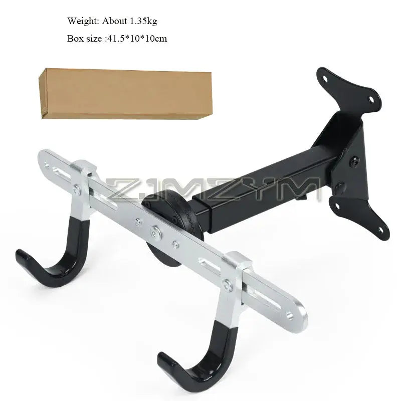 360° Rotation Bike Wall Mount Hook Adjustable Bicycle Parking Stand Foldable MTB Road Bike Display Rack Bike Storage Hanger from PriceLows™