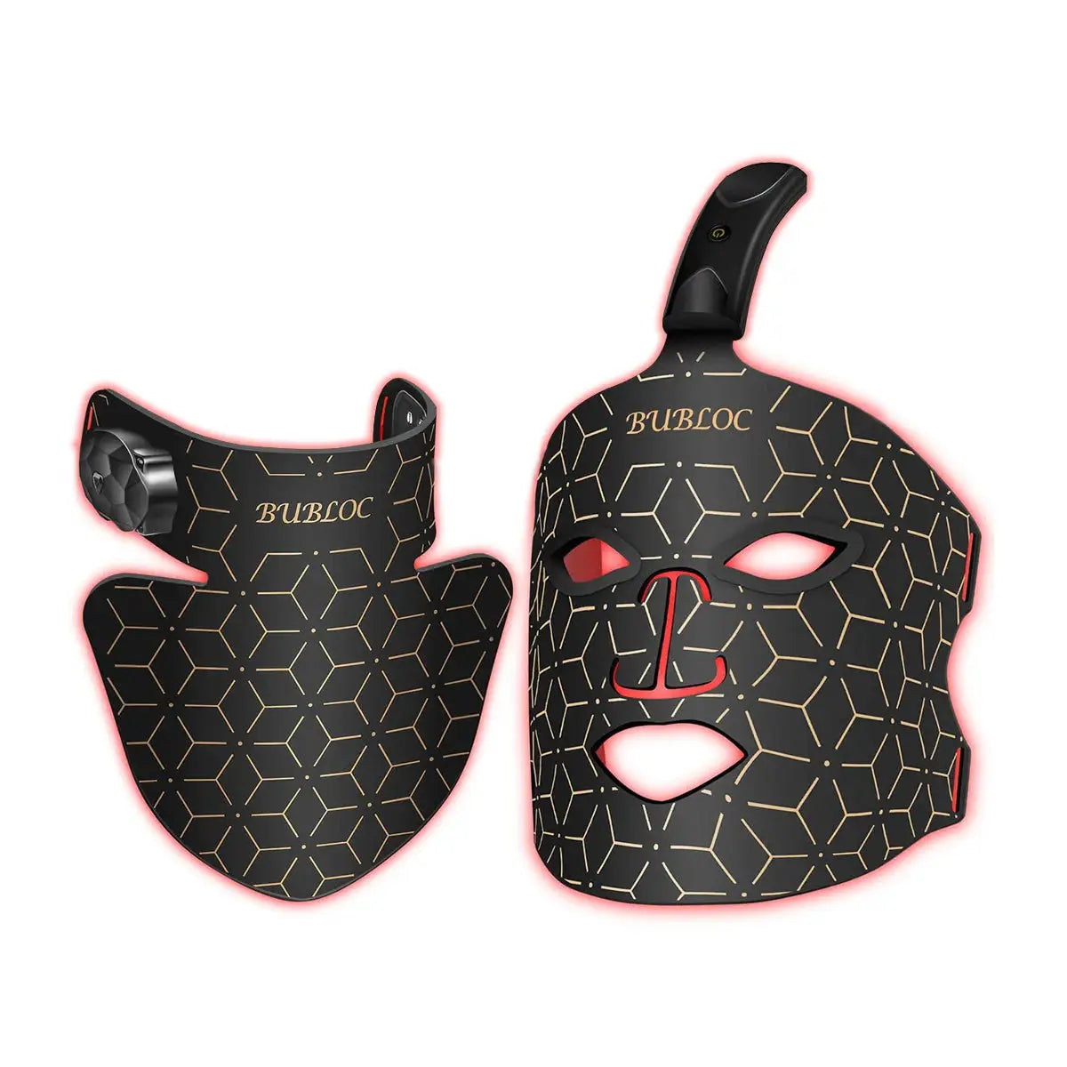 Red Light Near Infrared Therapy Portable Silicone LED Face Mask for Anti Aging Repair Skin Brighten Skin Tone Tighten Home Use from PriceLows™