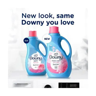 Liquid Fabric Softener | He Compatible | April Fresh Scent | 44 Fl Oz