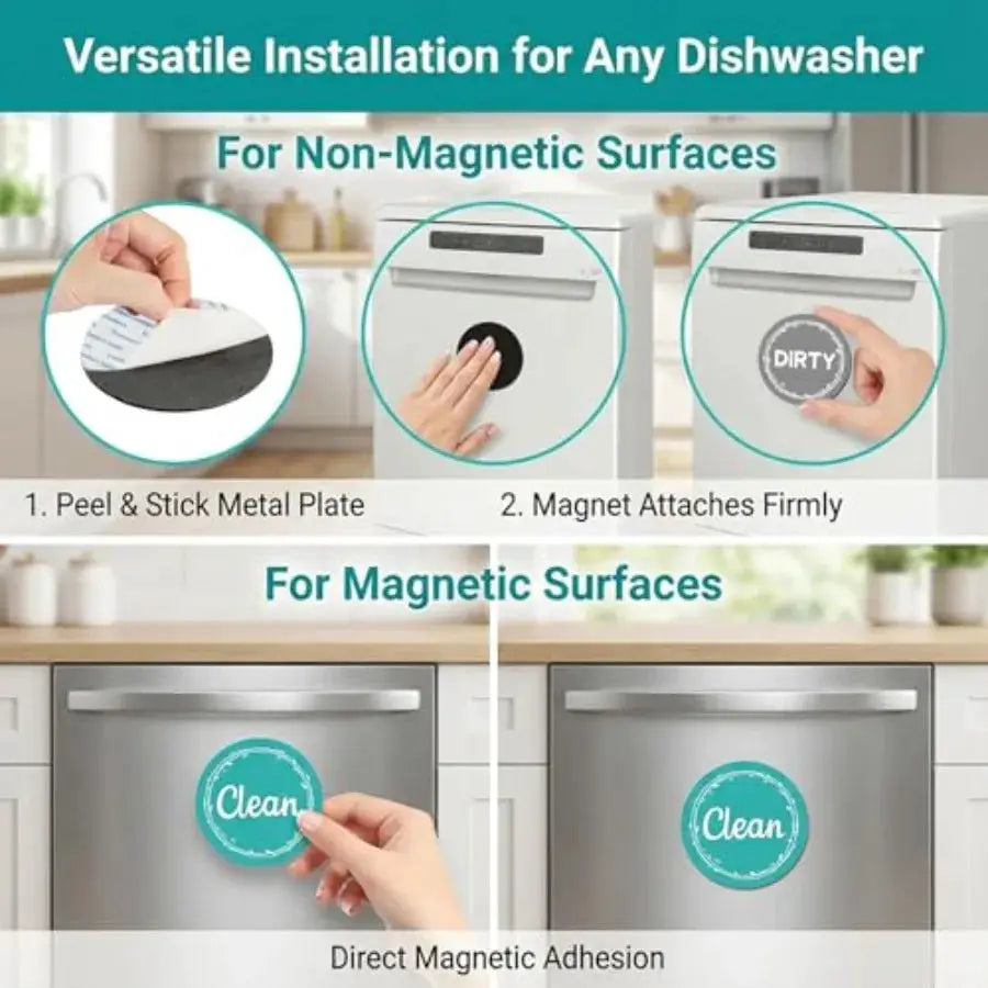 Dishwasher Sign | Strong Magnetic | Scratch Free | One Size