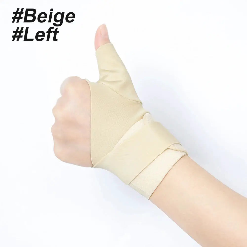 Thumb Wrist Support Brace | Adjustable Knit Liner | For Arthritis Tendonitis Pain Rel