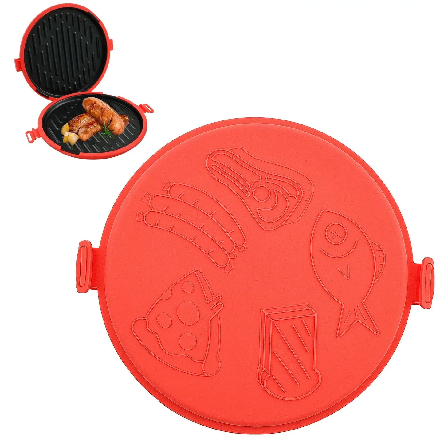 Microwave Sandwich Maker | Silicone Sleeve | Bacon Cooker | One Size
