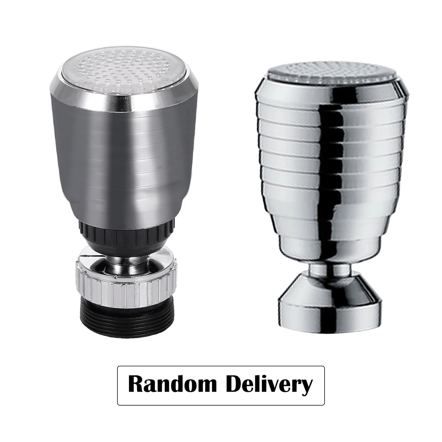 LED Water Faucet | RGB Color Changing | Temp Control | Movable Stream