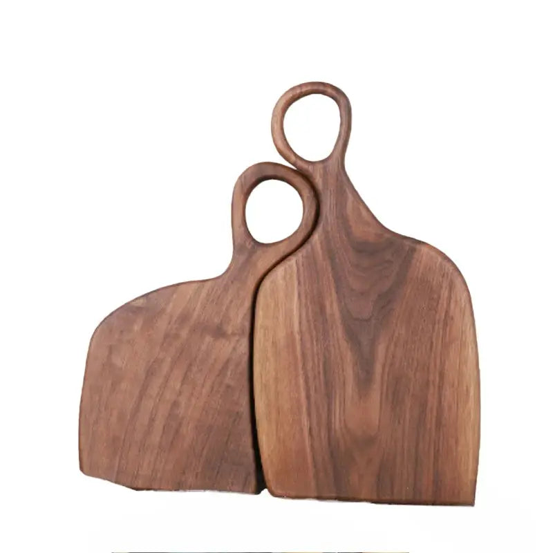Cutting Boards | Solid Wood | Integrated Handle | Set Of Two