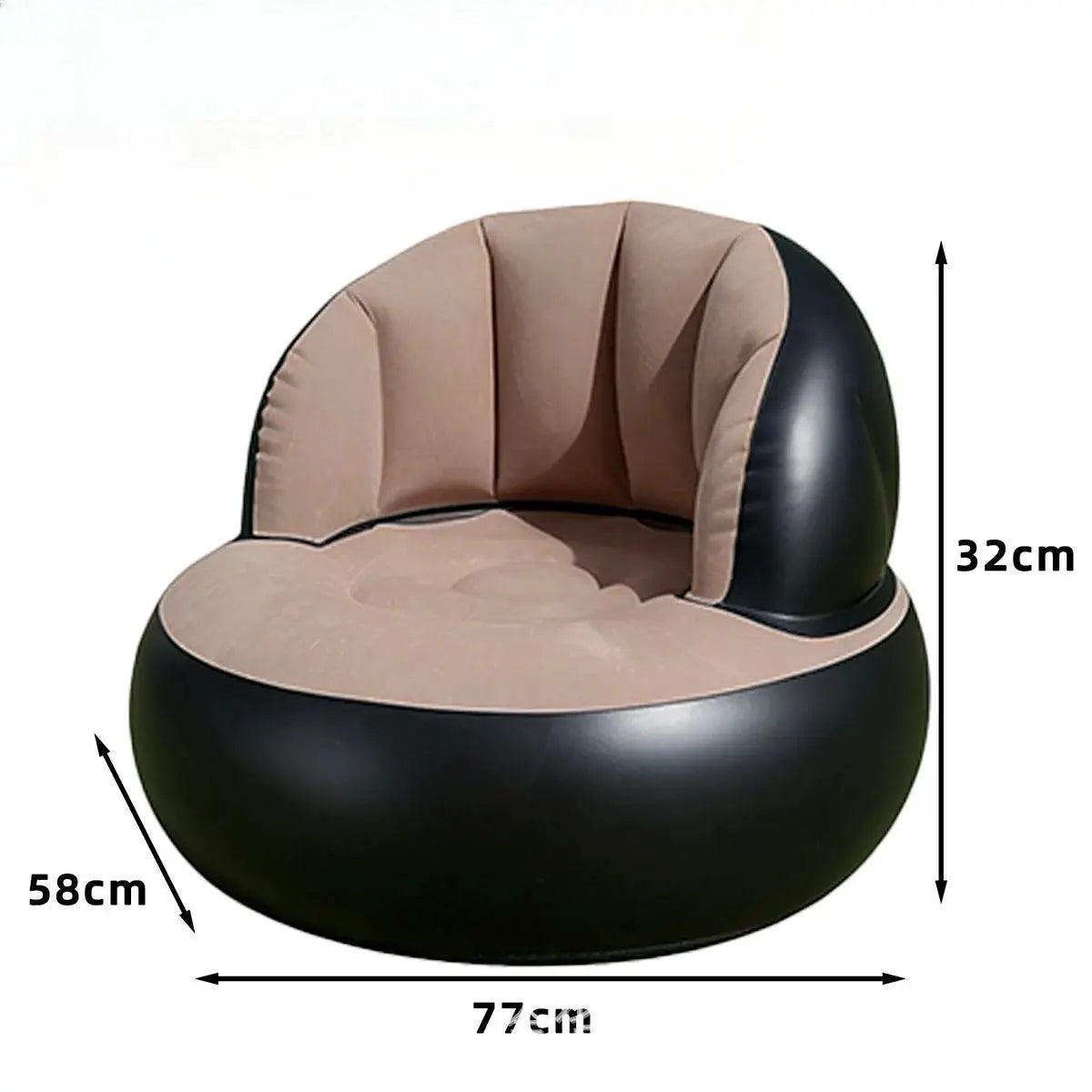 Inflatable Double Sofa, Flocking Inflatable Sofa, Double Inflatable Lazy Sofa Outdoor Sofa Foldable Outdoor Sofa from PriceLows™